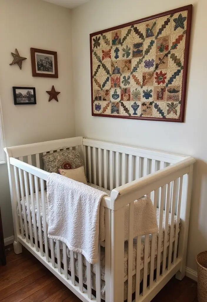 28 Rustic Nursery Designs That Feel Warm and Homey 28 28 Rustic Nursery Designs That Feel Warm and Homey - 28. Family Heirloom Displays