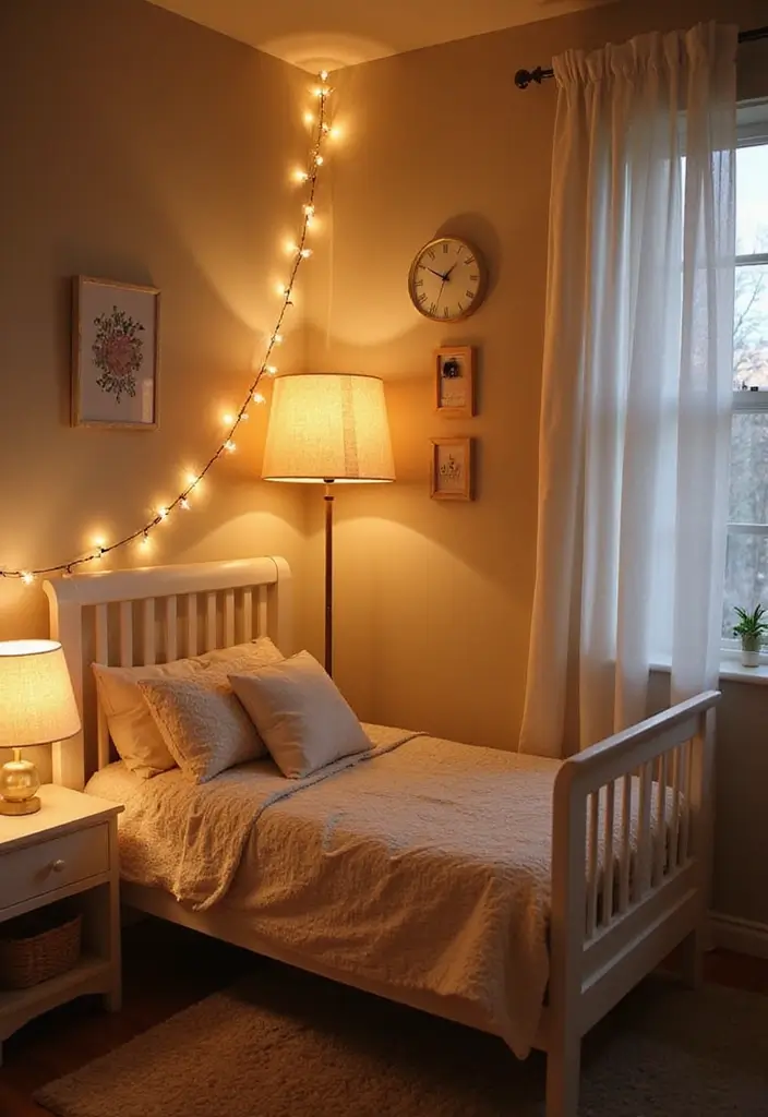 28 Twins Nursery Ideas That Balance Style and Function 16 28 Twins Nursery Ideas That Balance Style and Function - 16. Soft Lighting Solutions