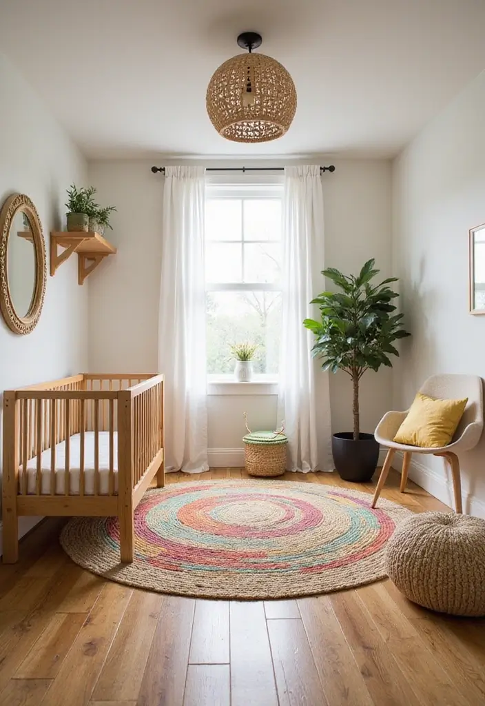 28 Twins Nursery Ideas That Balance Style and Function 17 28 Twins Nursery Ideas That Balance Style and Function - 17. Nature-Inspired Flooring