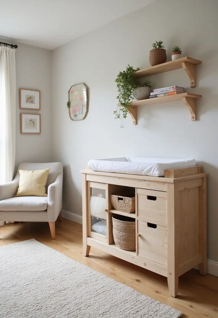 28 Twins Nursery Ideas That Balance Style and Function 4 28 Twins Nursery Ideas That Balance Style and Function - 4. Functional Nursery Furniture