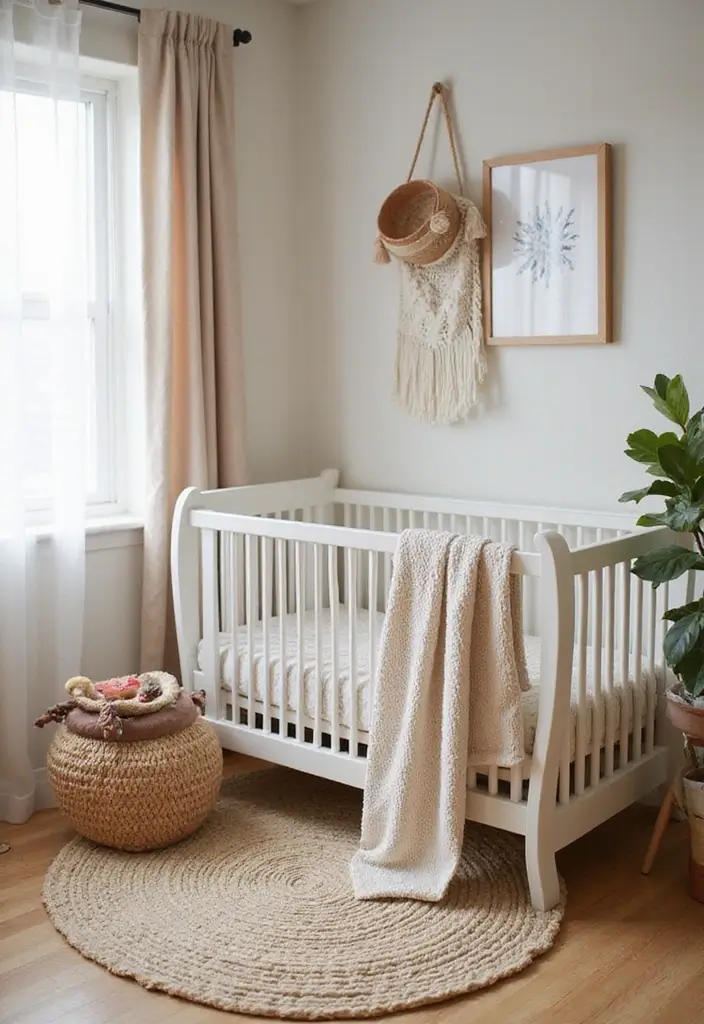 28 Twins Nursery Ideas That Balance Style and Function 7 28 Twins Nursery Ideas That Balance Style and Function - 7. Eco-Friendly Textiles