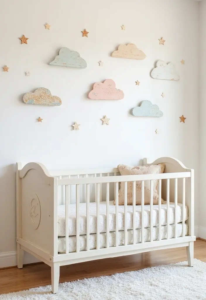 28 Vintage Nursery Decor Inspirations Full of Charm 16 28 Vintage Nursery Decor Inspirations Full of Charm - 16. Charming Wall Decals