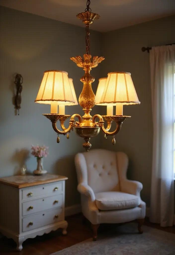 28 Vintage Nursery Decor Inspirations Full of Charm 18 28 Vintage Nursery Decor Inspirations Full of Charm - 18. Beautiful Vintage Lighting