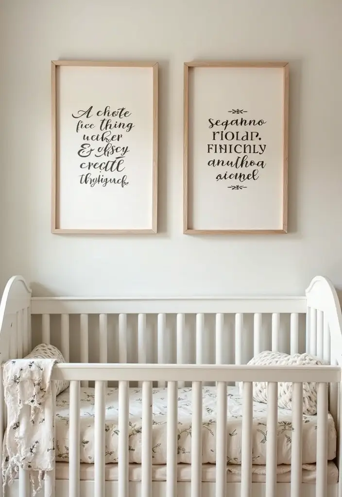 28 Vintage Nursery Decor Inspirations Full of Charm 21 28 Vintage Nursery Decor Inspirations Full of Charm - 21. Charming Signage