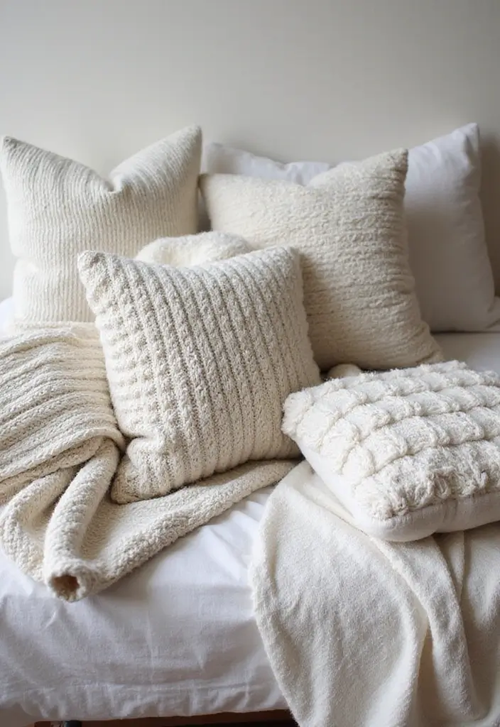 29 Farmhouse Nursery Ideas That Look Cozy and Inviting 11 29 Farmhouse Nursery Ideas That Look Cozy and Inviting - 11. Textured Fabrics