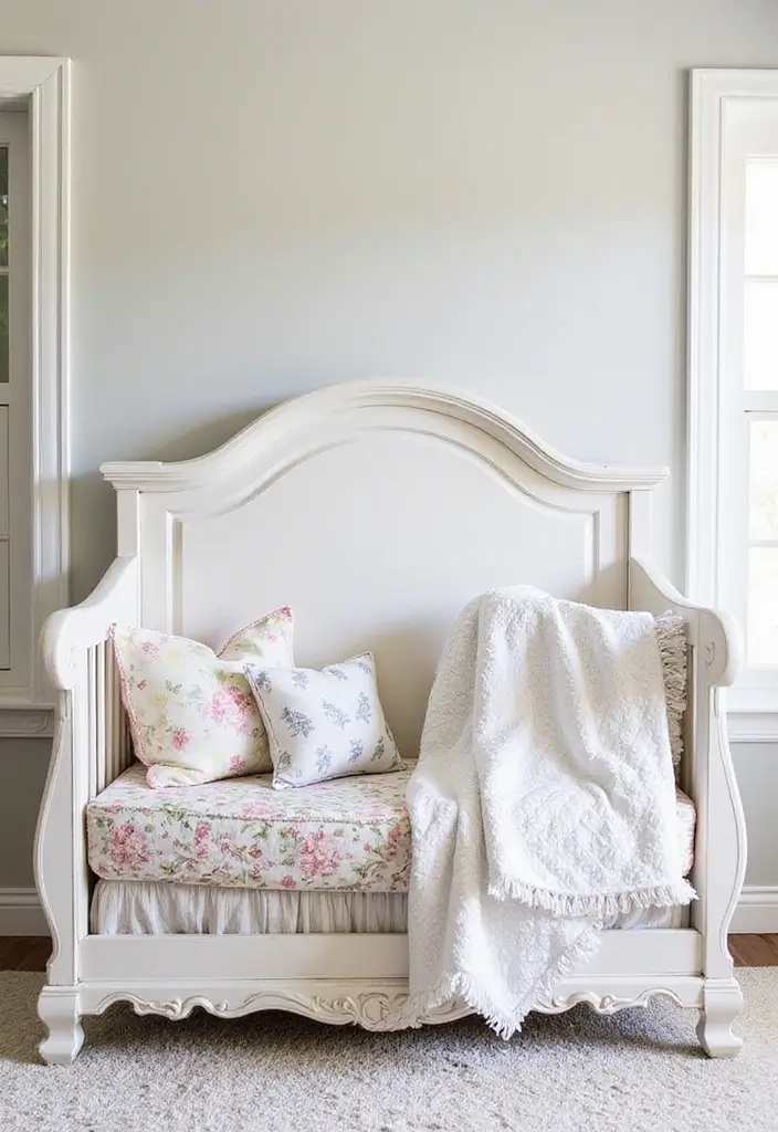 29 Farmhouse Nursery Ideas That Look Cozy and Inviting 20 29 Farmhouse Nursery Ideas That Look Cozy and Inviting - 20. Statement Crib Bedding