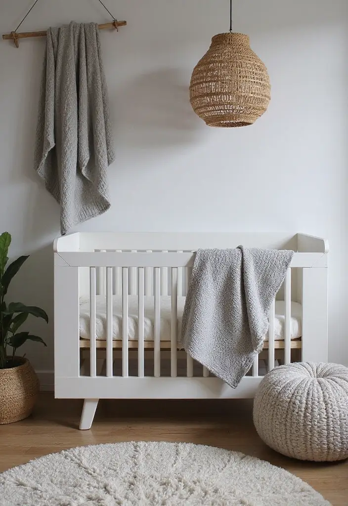 29 Grey Nursery Inspirations That Look Modern and Calm 11 29 Grey Nursery Inspirations That Look Modern and Calm - 11. Grey with Texture
