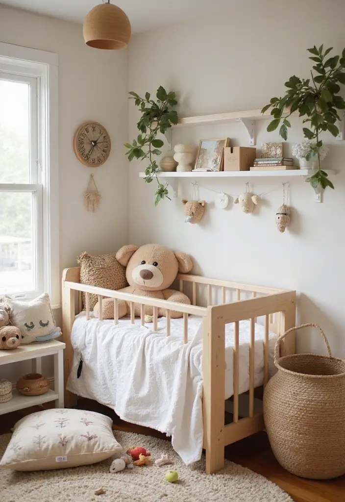 29 Nature Themed Nursery Ideas That Feel Peaceful 13 29 Nature Themed Nursery Ideas That Feel Peaceful - 13. Nature-Inspired Accessories