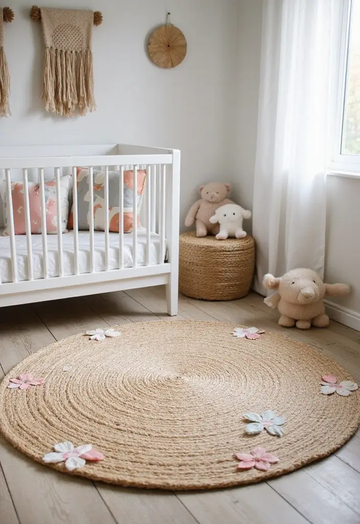 29 Nature Themed Nursery Ideas That Feel Peaceful 16 29 Nature Themed Nursery Ideas That Feel Peaceful - 16. Natural Play Mats