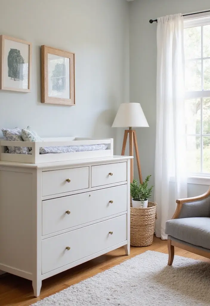 29 Nature Themed Nursery Ideas That Feel Peaceful 19 29 Nature Themed Nursery Ideas That Feel Peaceful - 19. Multi-Functional Furniture