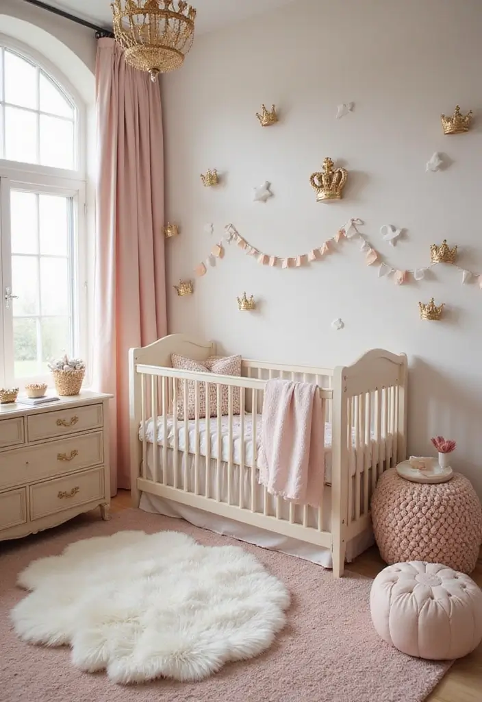 29 Nursery Ideas for Boys That Look Classic and Fun 22 29 Nursery Ideas for Boys That Look Classic and Fun - 22. Charming Royal Theme