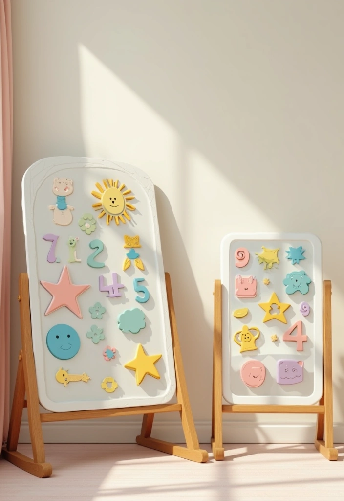 29 Nursery Mirror Designs That Add Light and Style 22 29 Nursery Mirror Designs That Add Light and Style - 22. Educational Mirrors