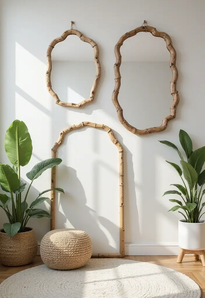 29 Nursery Mirror Designs That Add Light and Style 4 29 Nursery Mirror Designs That Add Light and Style - 4. Nature-Inspired Mirrors
