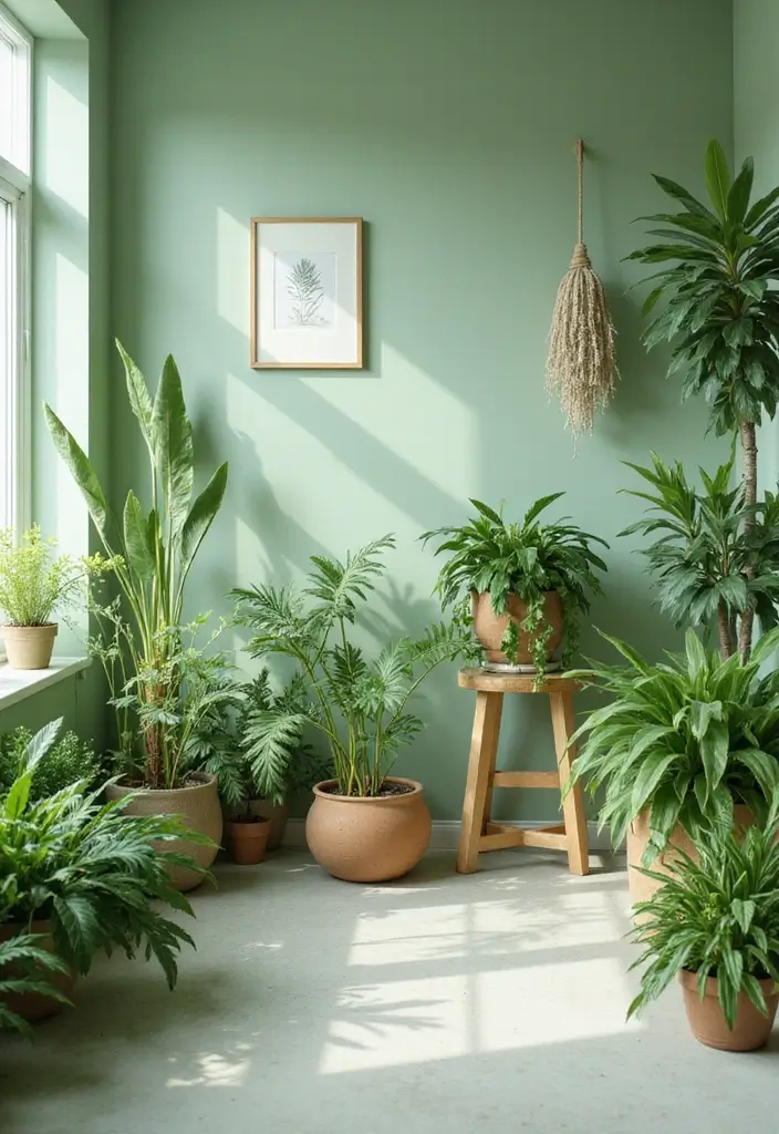 29 Nursery Wall Designs That Transform the Entire Room 14 29 Nursery Wall Designs That Transform the Entire Room - 14. Botanical Nursery