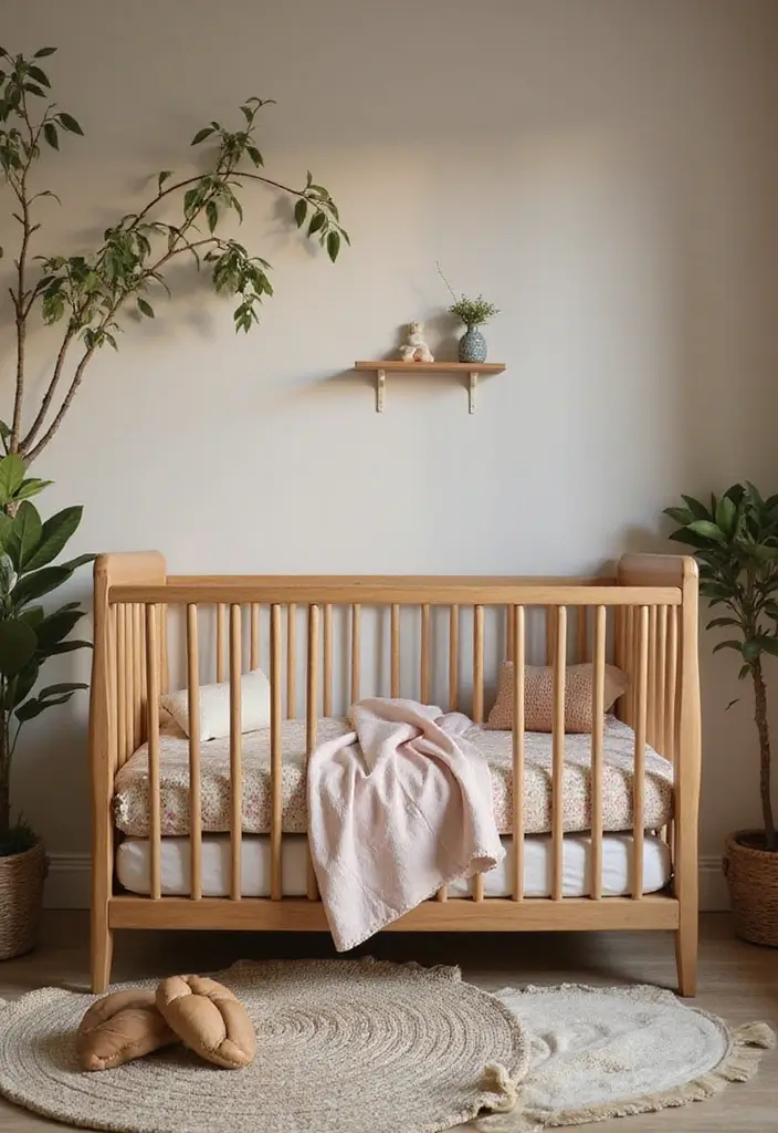 30 Cottagecore Nursery Ideas Full of Warmth and Magic 1 30 Cottagecore Nursery Ideas Full of Warmth and Magic - 1. Vintage-Inspired Cribs