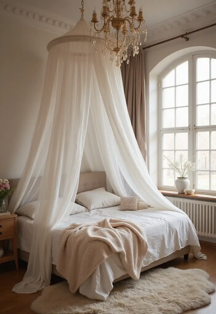 30 Cottagecore Nursery Ideas Full of Warmth and Magic 18 30 Cottagecore Nursery Ideas Full of Warmth and Magic - 18. Magical Canopy Beds