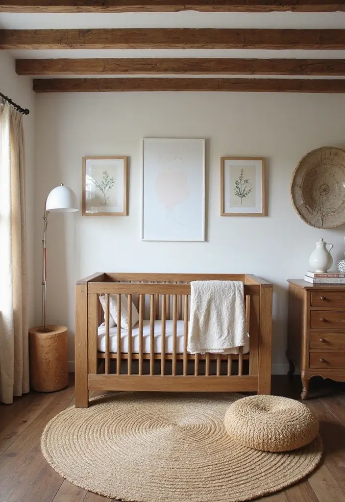 30 Forest Themed Nursery Ideas That Bring Nature Inside - 6. Rustic Touches