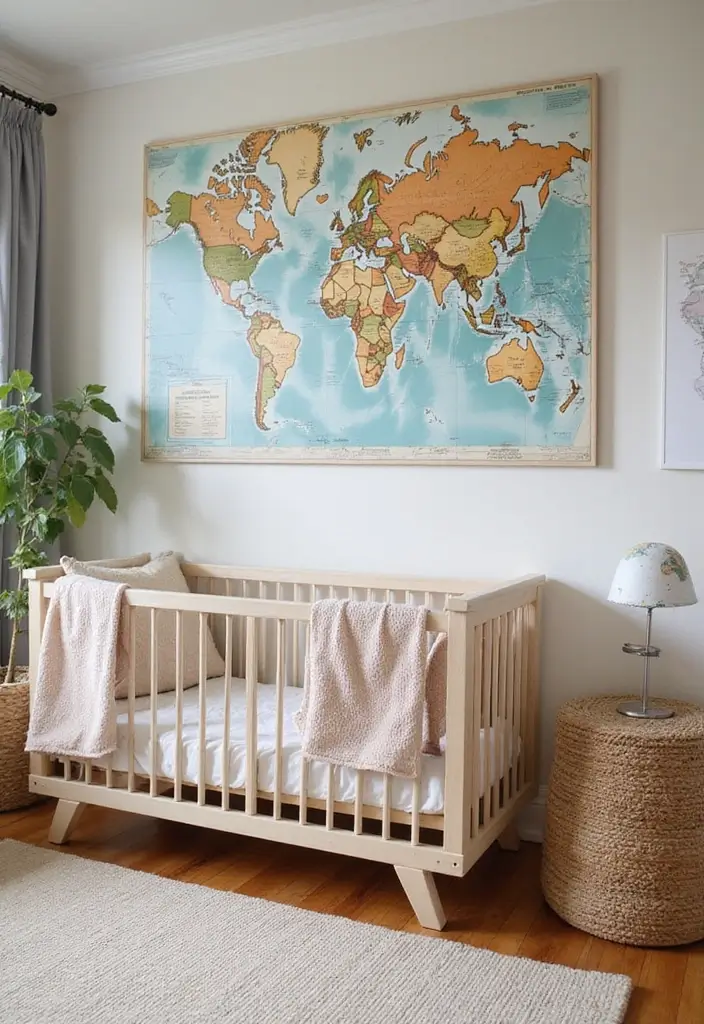30 Nursery Theme Inspirations That Never Go Out of Style 11 30 Nursery Theme Inspirations That Never Go Out of Style - 11. Adventure Awaits
