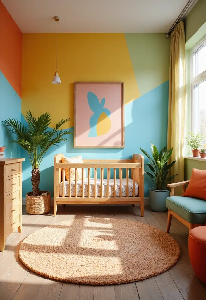 30 Nursery Theme Inspirations That Never Go Out of Style 17 30 Nursery Theme Inspirations That Never Go Out of Style - 17. Bright and Bold