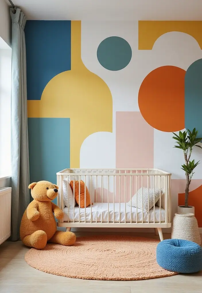 30 Nursery Theme Inspirations That Never Go Out of Style 19 30 Nursery Theme Inspirations That Never Go Out of Style - 19. Color Block Fun