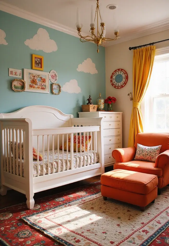 30 Nursery Theme Inspirations That Never Go Out of Style 23 30 Nursery Theme Inspirations That Never Go Out of Style - 23. Retro Circus