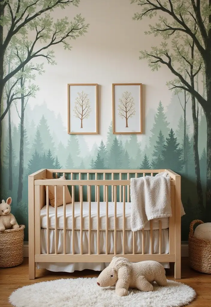 30 Ralph Lauren Nursery Ideas Full of Luxury and Charm 7 30 Ralph Lauren Nursery Ideas Full of Luxury and Charm - 7. Enchanted Forest