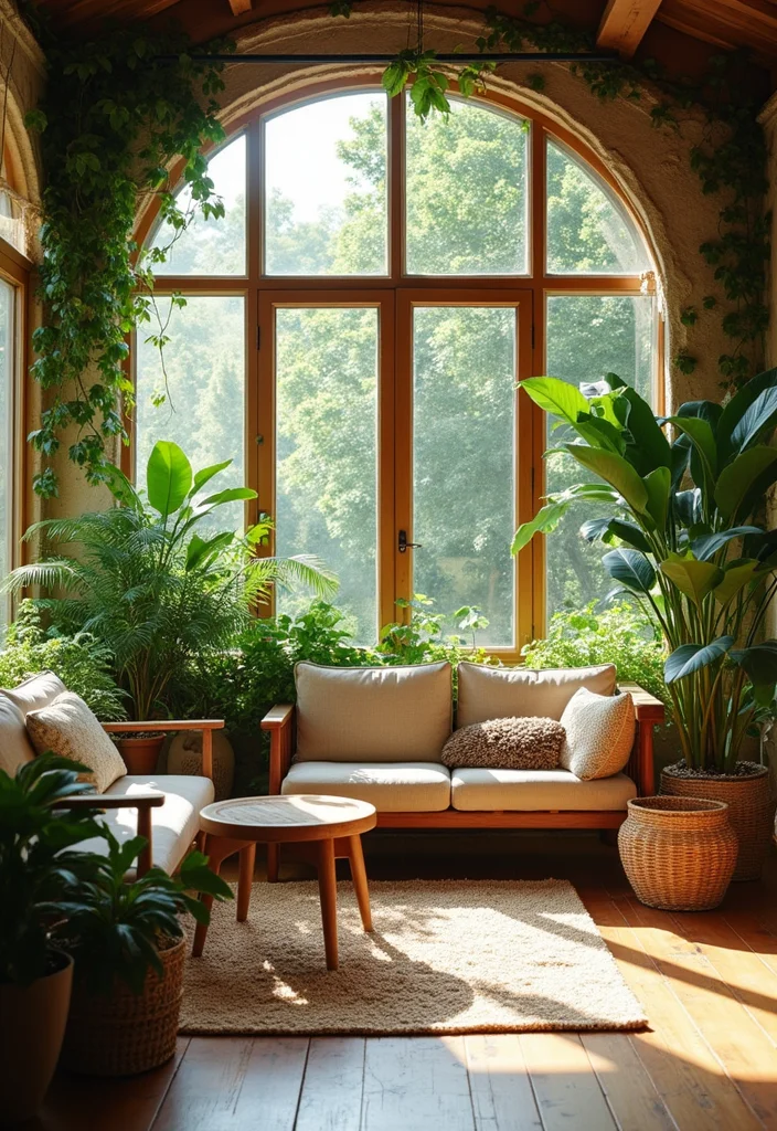 12 Bedroom in Living Room Ideas for Small Space Smart Living - 12. Outdoor Elements Inside