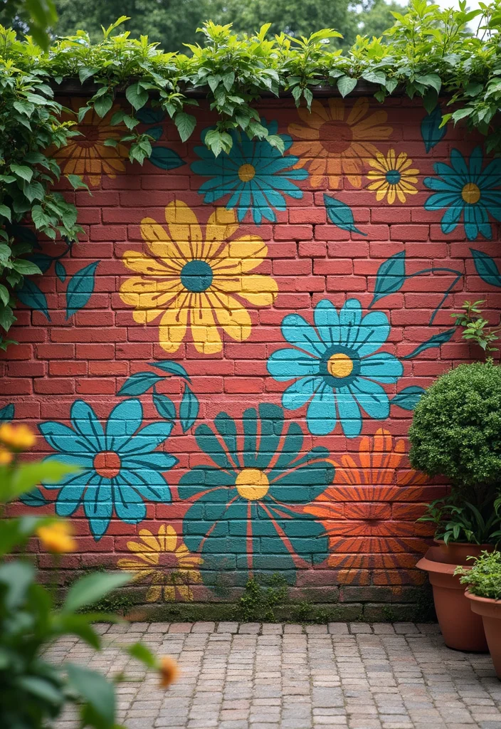 12 Brick Backyard Ideas for Charming Durable Outdoor Style - 7. Artistic Brick Designs