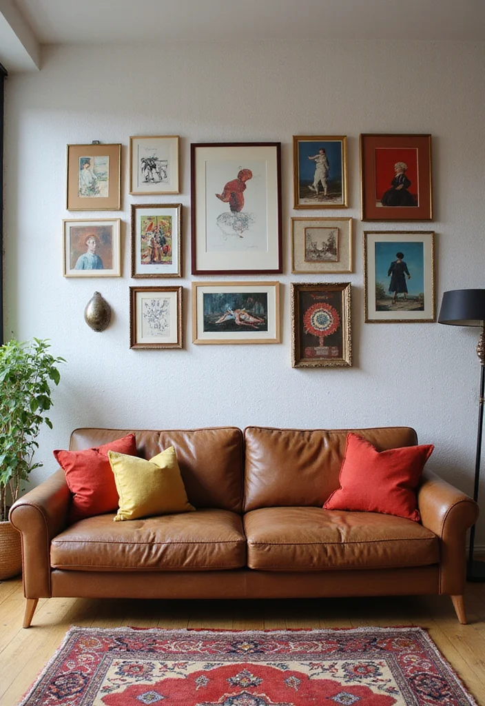 12 Leather Sofas Living Room Ideas for Rich Cozy Modern Style 100 12 Leather Sofas Living Room Ideas for Rich Cozy Modern Style 10. Artistic Flair with Leather