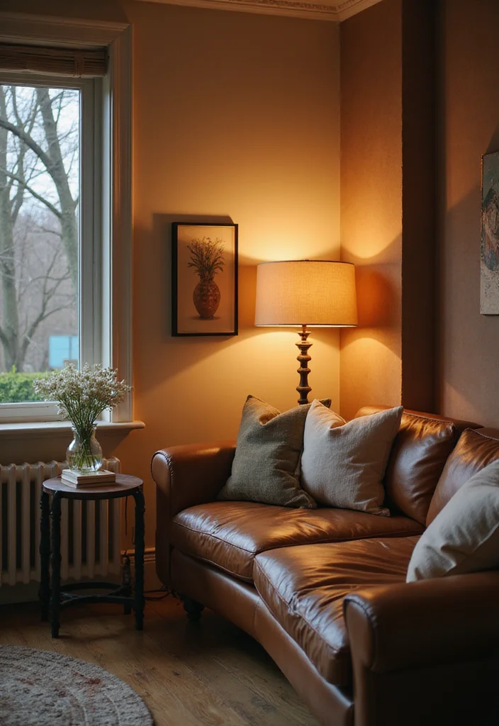 12 Leather Sofas Living Room Ideas for Rich Cozy Modern Style 56 12 Leather Sofas Living Room Ideas for Rich Cozy Modern Style 6. Cozy Corner Nooks