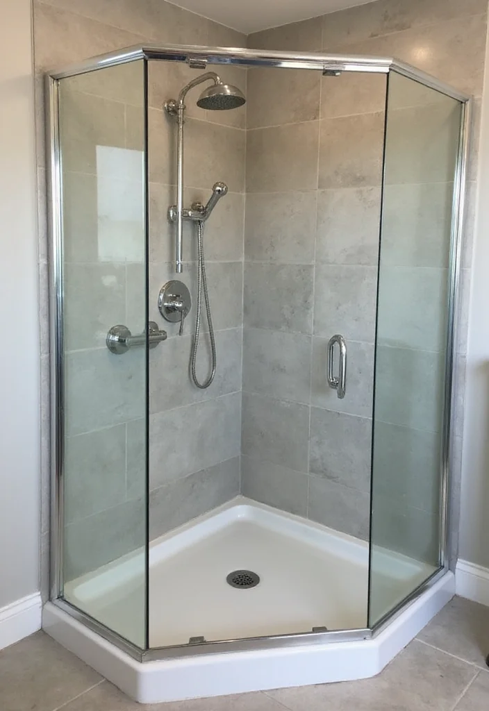 12 Small Shower Bathroom Ideas for Smart Space Efficient Layouts 1. Corner Showers for Maximum Efficiency