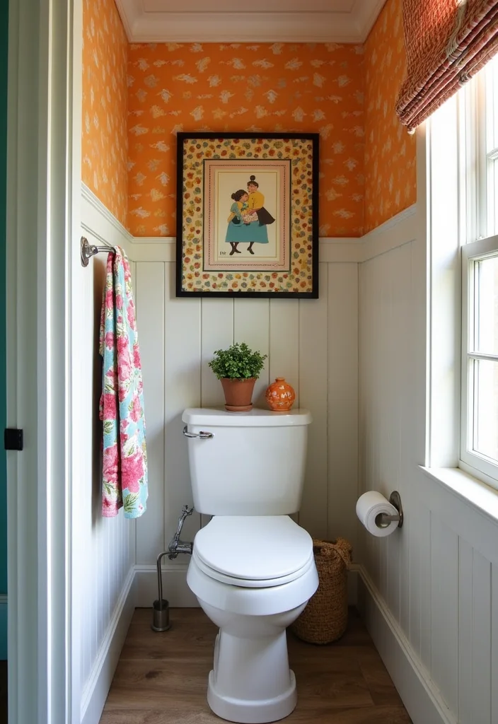 12 Small Shower Bathroom Ideas for Smart Space Efficient Layouts 11. Bold Color Accents