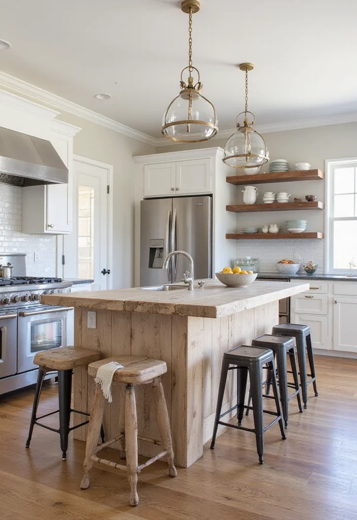 12 Unique Kitchen Island Ideas for Creative Beautiful Designs 1 12 Unique Kitchen Island Ideas for Creative Beautiful Designs 1. Reclaimed Wood Wonders
