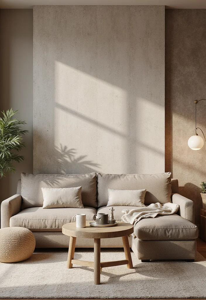 12 Wainscoting Ideas Living Room for Depth Texture and Charm 11. Textured Wall Panels for Depth