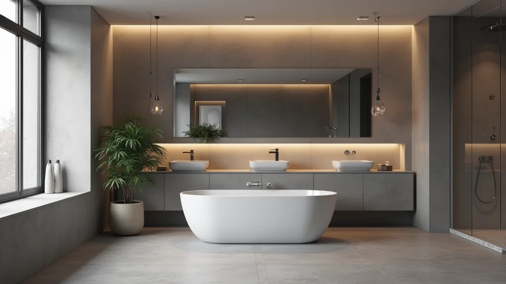 14 Bathroom Ideas Grey for Soft Calm Modern Neutrals