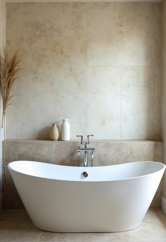 14 Coastal Bathroom Ideas for Breezy Light Calm Style 11. Statement Bathtubs