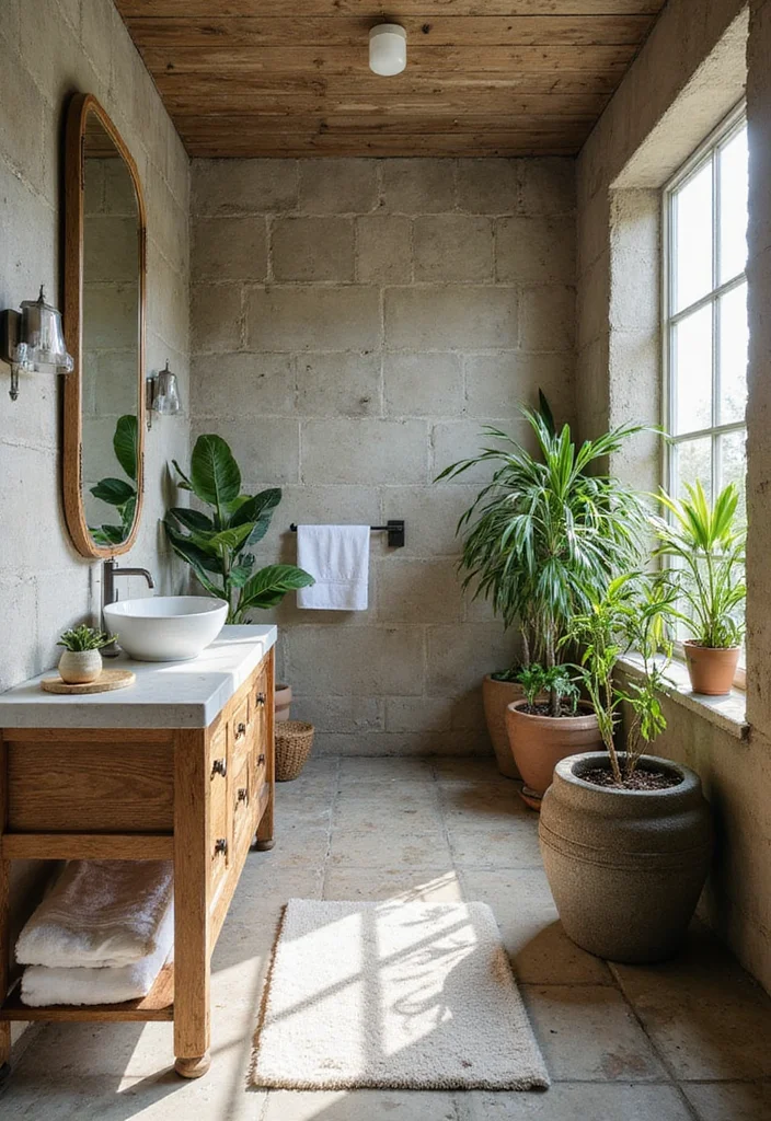 14 Coastal Bathroom Ideas for Breezy Light Calm Style 3. Eco Friendly Materials