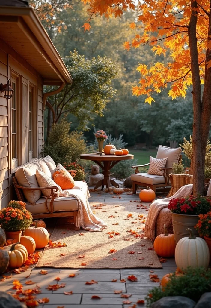 14 Cozy Backyard Ideas for Warm Inviting Everyday Retreats 100 14 Cozy Backyard Ideas for Warm Inviting Everyday Retreats 10. Seasonal Decor