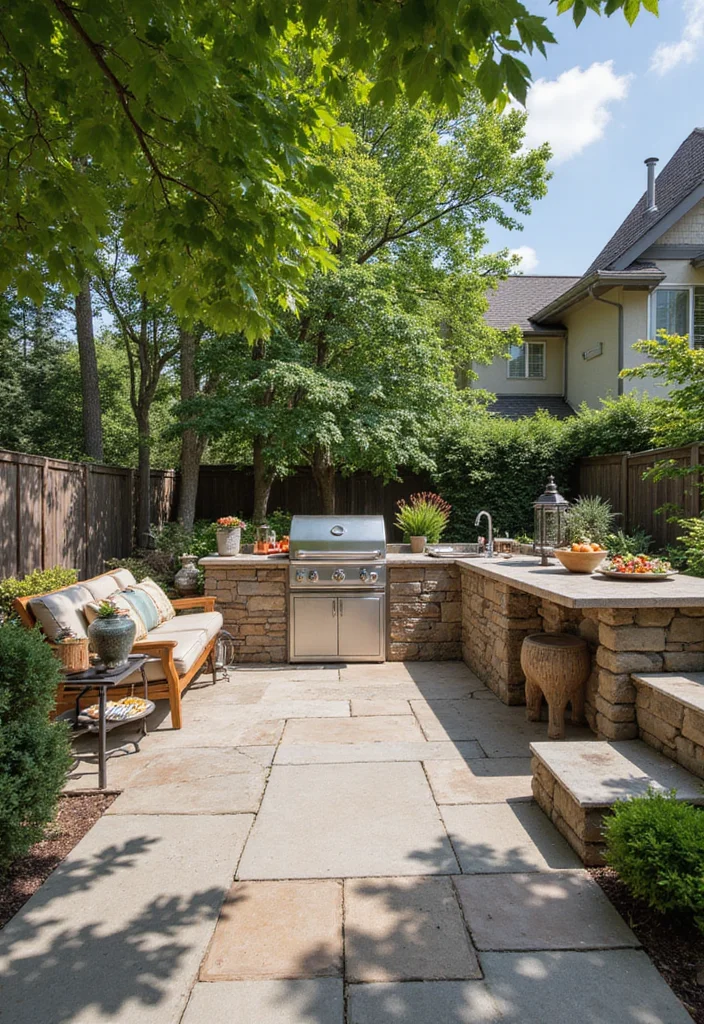 14 Cozy Backyard Ideas for Warm Inviting Everyday Retreats 144 14 Cozy Backyard Ideas for Warm Inviting Everyday Retreats 14. Cozy Outdoor Kitchen