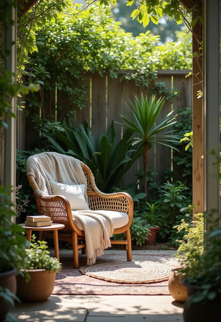 14 Cozy Backyard Ideas for Warm Inviting Everyday Retreats 45 14 Cozy Backyard Ideas for Warm Inviting Everyday Retreats 5. A Personal Reading Nook