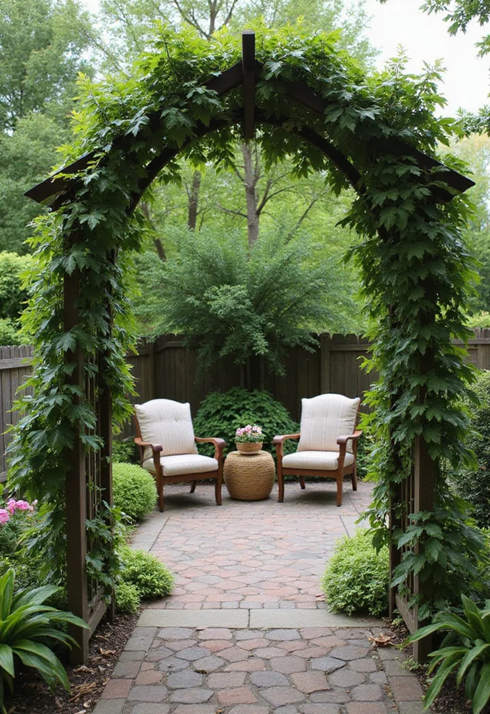 14 Cozy Backyard Ideas for Warm Inviting Everyday Retreats 56 14 Cozy Backyard Ideas for Warm Inviting Everyday Retreats 6. Garden Arbors and Trellises