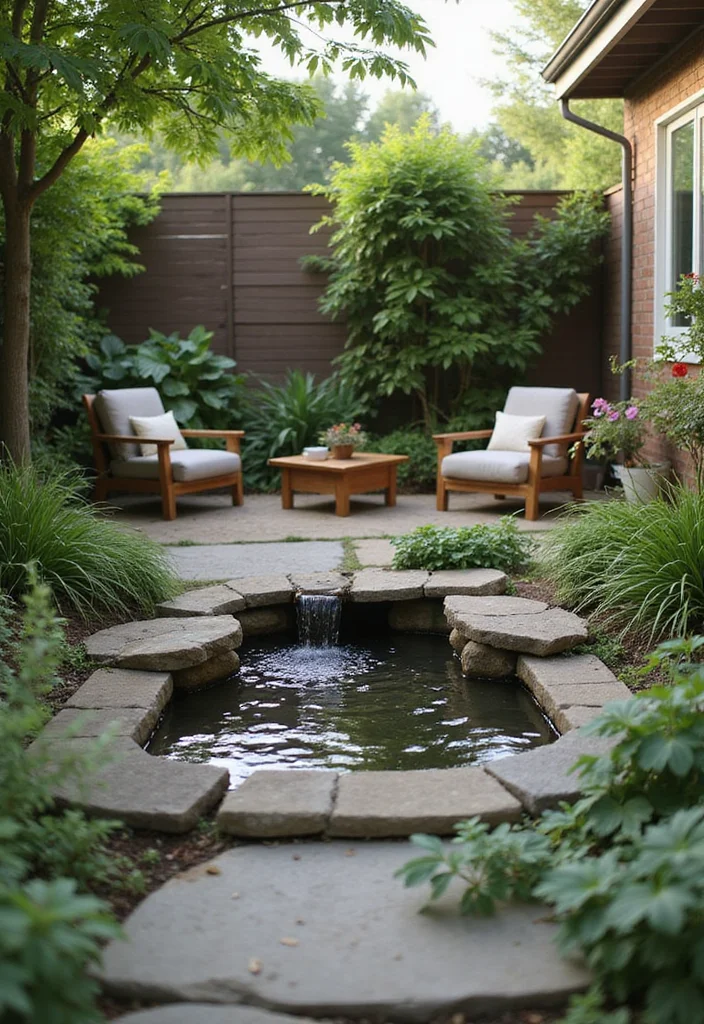 14 Cozy Backyard Ideas for Warm Inviting Everyday Retreats 78 14 Cozy Backyard Ideas for Warm Inviting Everyday Retreats 8. Water Features