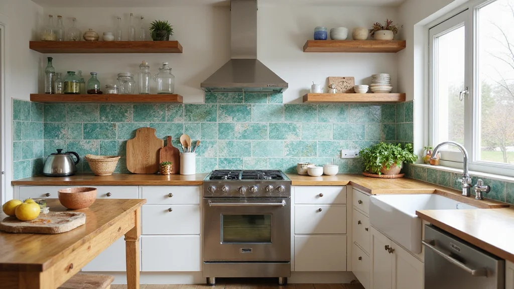 14 Eco-Friendly Backsplash Tile Ideas for Stylish, Easy-to-Clean Kitchen Updates