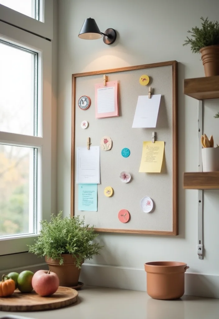 14 Kitchen Wall Design Ideas for Modern Functional Layouts - 5. Functional Magnetic Boards