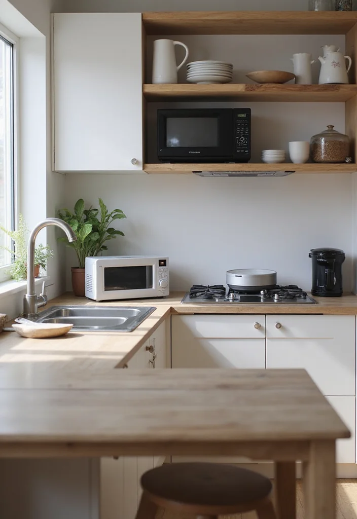 14 Small Kitchen Ideas Modern for Clean Efficient Living - 11. Smart Tech Integration