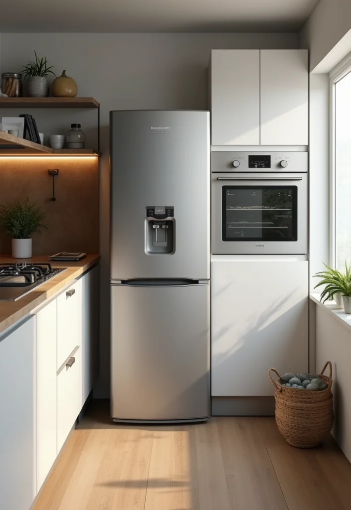 14 Small Kitchen Ideas Modern for Clean Efficient Living - 5. Multi-functional Appliances