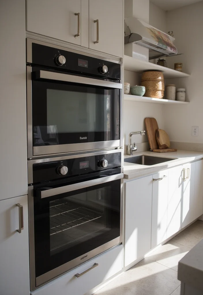 14 Small Kitchen Ideas Modern for Clean Efficient Living - 7. Integrated Appliances