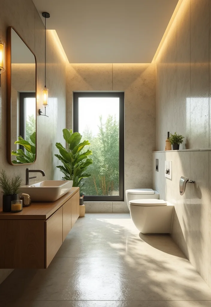 14 Spa Bathroom Ideas for Relaxing Warm Peaceful Retreats - 13. Sustainable Practices