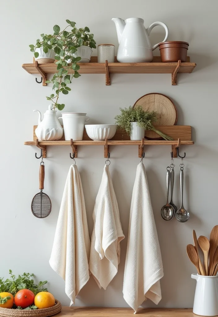 15 Kitchen Storage Ideas for Smarter Space and Better Organization - 14. Kitchen Wall Art Storage