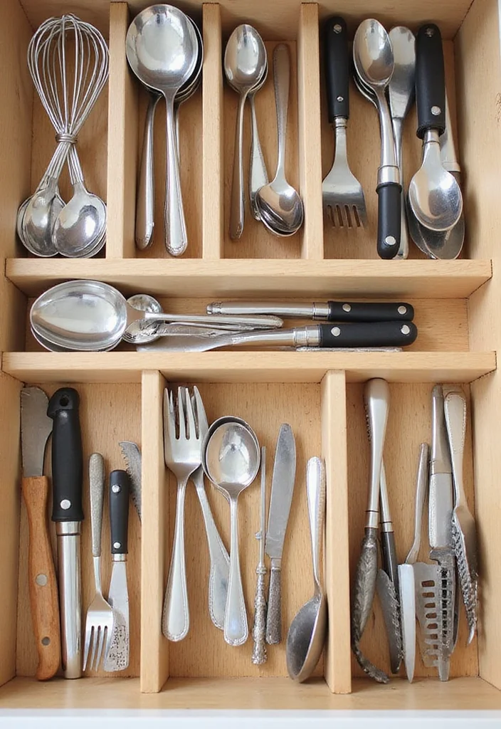 15 Kitchen Storage Ideas for Smarter Space and Better Organization - 6. Drawer Dividers